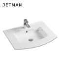 Thin Edge Porcelain Rectangle Wash Basin Composite